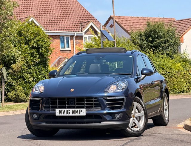 Porsche Macan 2016 3.0 Td V6 S Pdk 4Wd Euro 6 Ss Blue #3