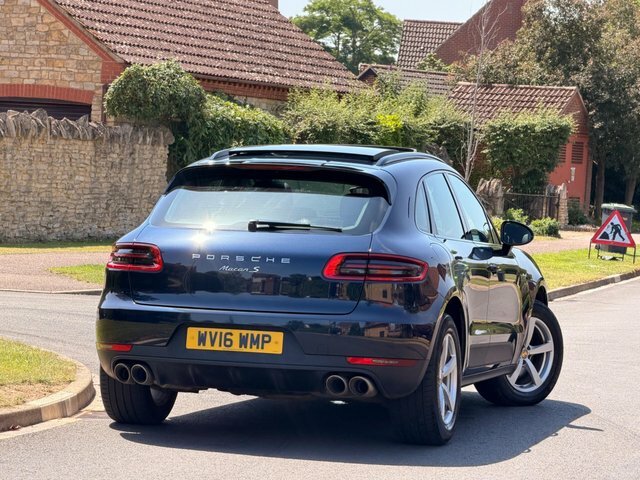 Porsche Macan 2016 3.0 Td V6 S Pdk 4Wd Euro 6 Ss Blue #4