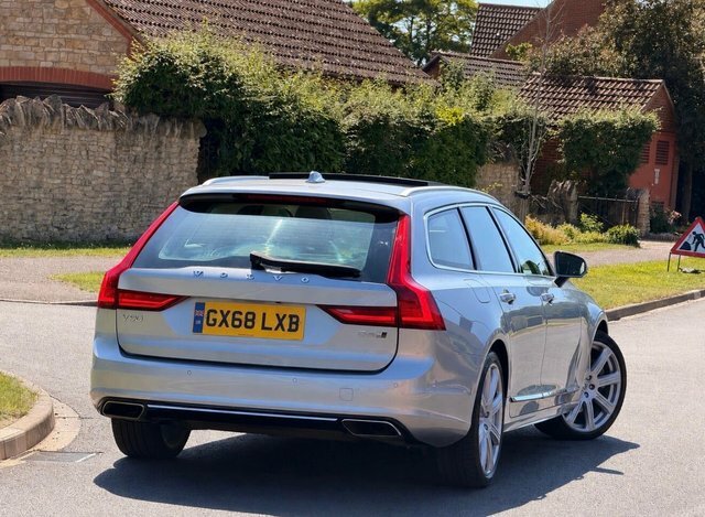 Volvo V90 2018 2.0 D5 Powerpulse Inscription Pro Awd Eu Silver #4
