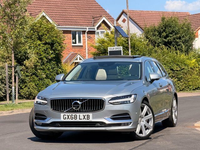 Volvo V90 2018 2.0 D5 Powerpulse Inscription Pro Awd Eu Silver #3