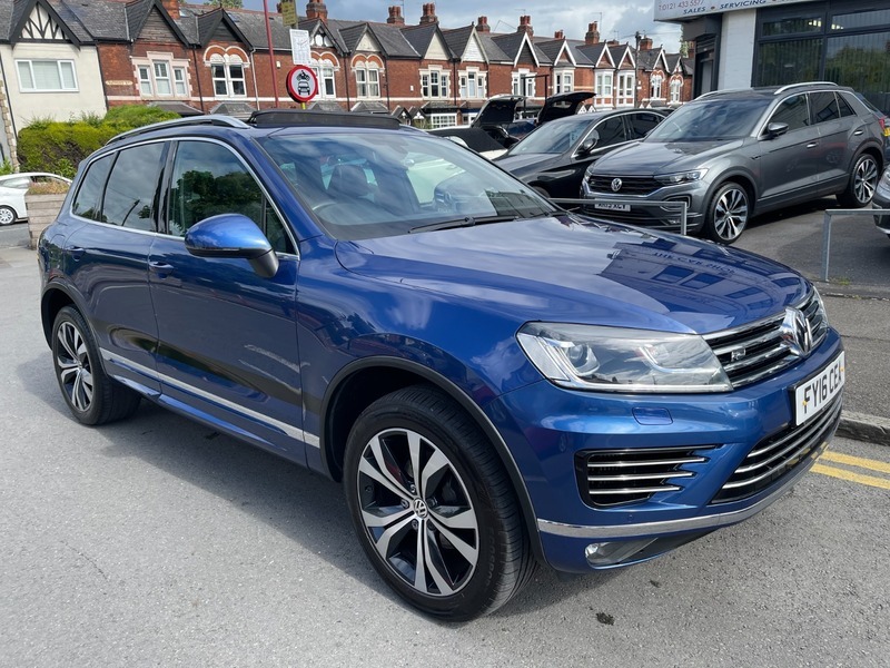 Volkswagen Touareg V6 R-line Tdi Bluemotion Blue #6