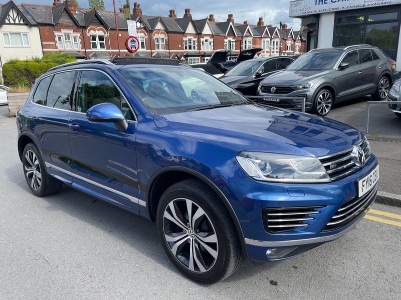 Volkswagen Touareg V6 R-line Tdi Bluemotion Blue #3