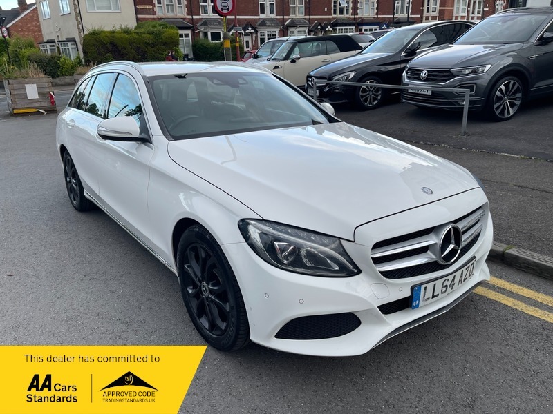 Mercedes-Benz C Class C220 Bluetec Sport White #2