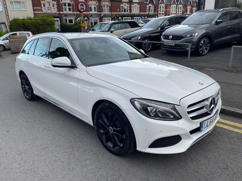Mercedes-Benz C Class C220 Bluetec Sport White #4