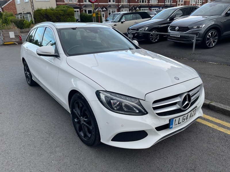 Mercedes-Benz C Class C220 Bluetec Sport White #5