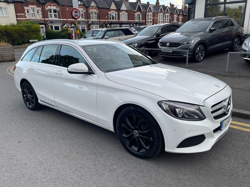 Mercedes-Benz C Class C220 Bluetec Sport White #3
