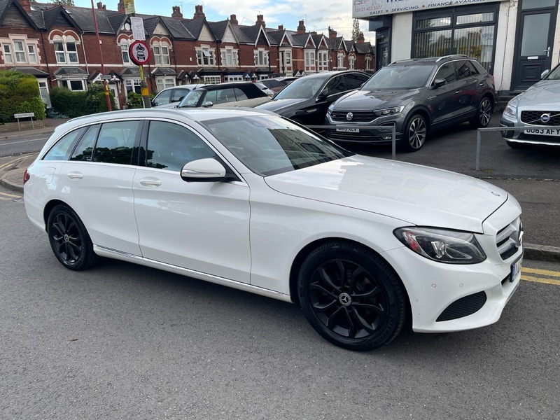 Mercedes-Benz C Class C220 Bluetec Sport White #6