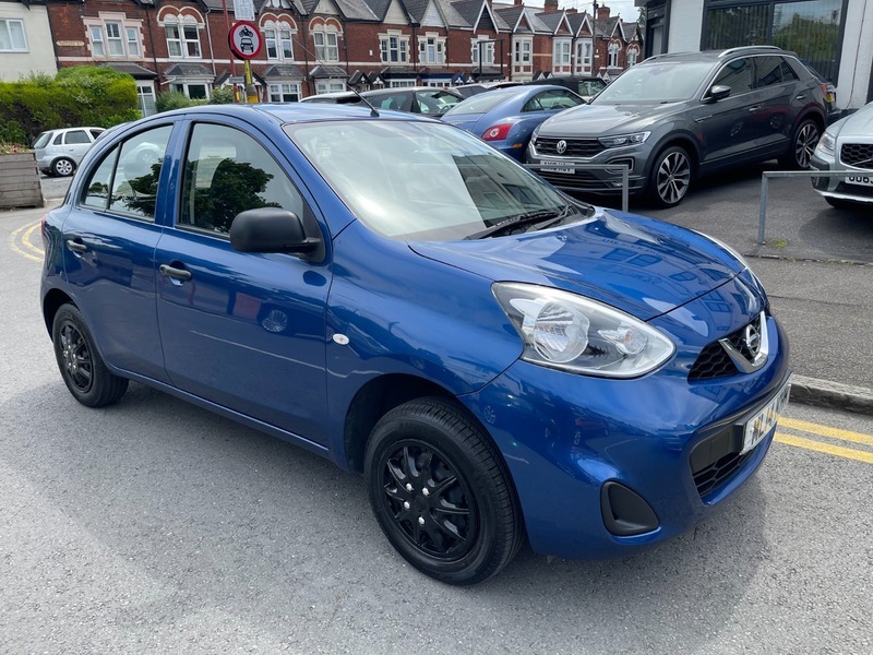 Nissan Micra Visia Blue #3