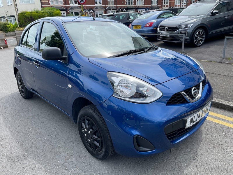 Nissan Micra Visia Blue #4