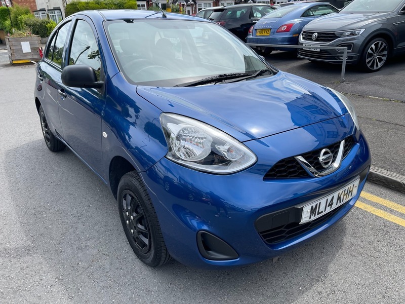 Nissan Micra Visia Blue #2