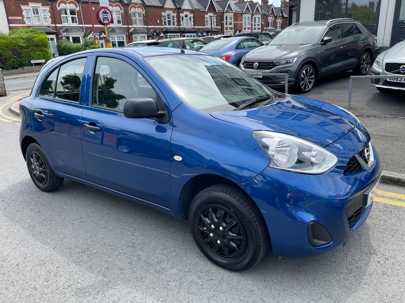 Nissan Micra Visia Blue #5