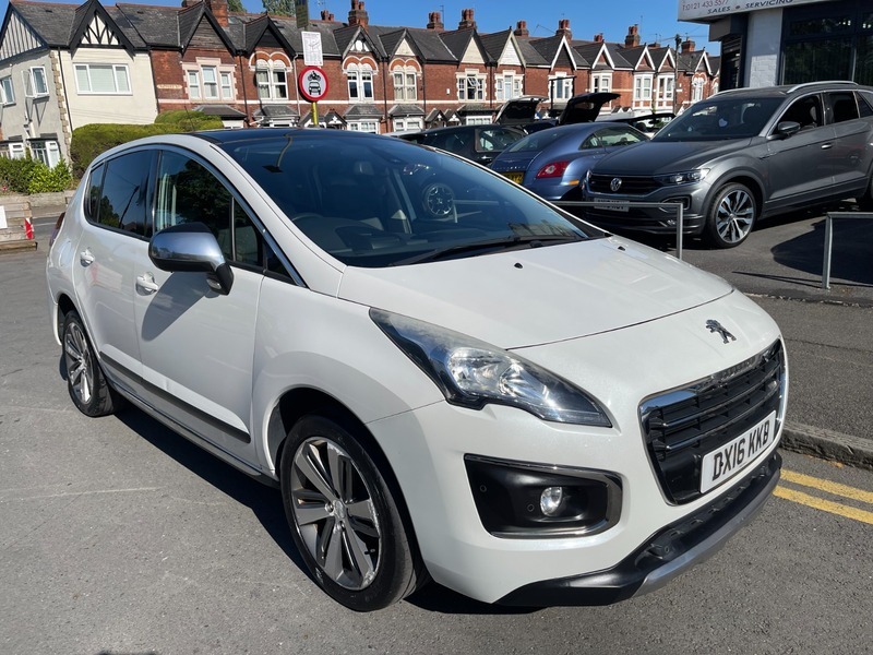 Peugeot 3008 Blue Hdi S S White #5