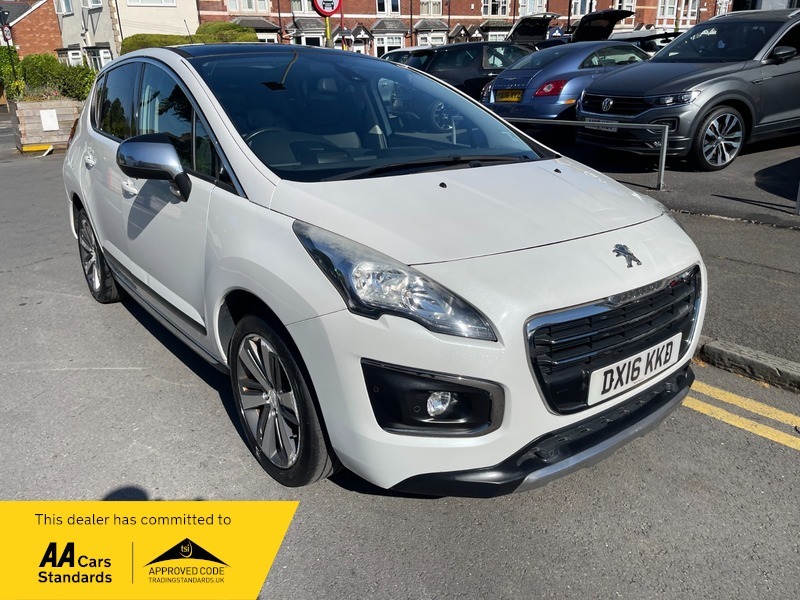 Peugeot 3008 Blue Hdi S S White #2