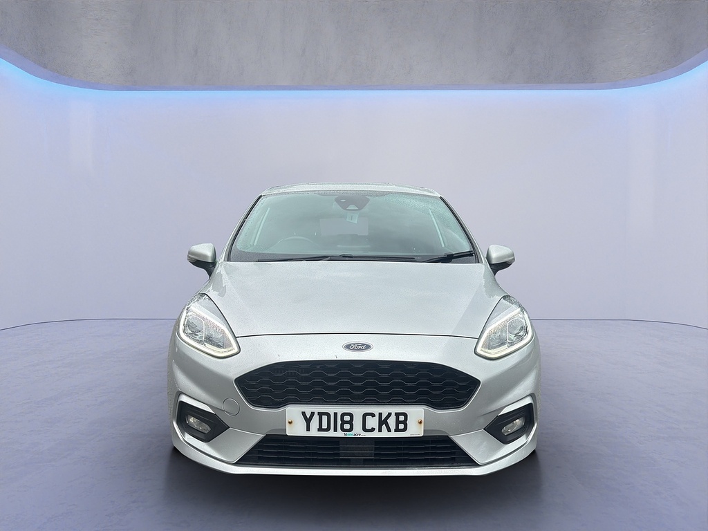 Ford Fiesta T Ecoboost St-line YD18CKB Silver #2