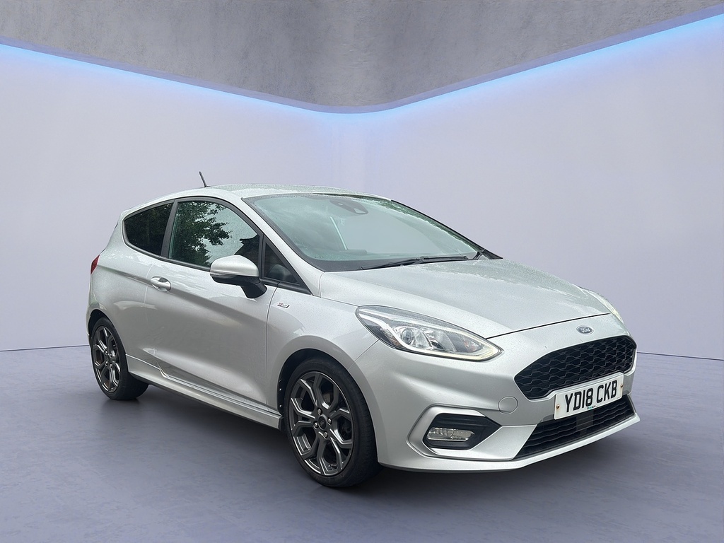 Ford Fiesta T Ecoboost St-line YD18CKB Silver #3