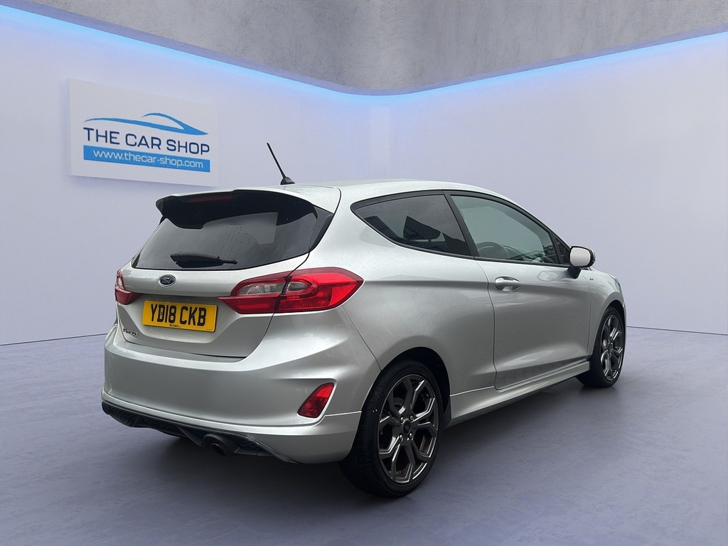 Ford Fiesta T Ecoboost St-line YD18CKB Silver #6