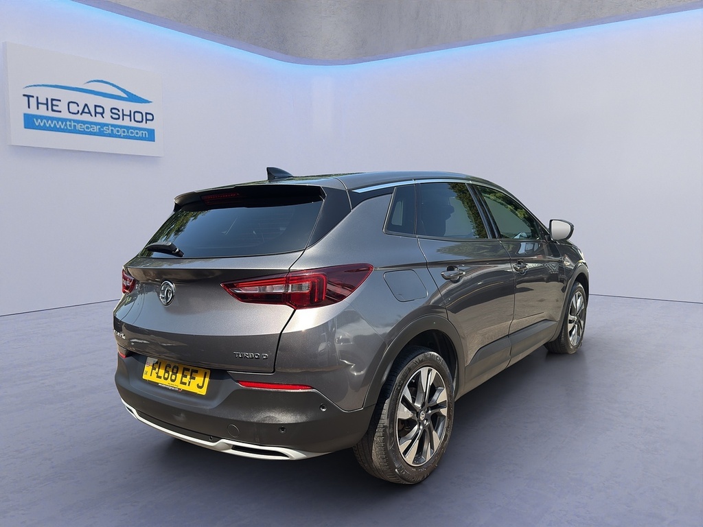 Vauxhall Grandland X Turbo D Blueinjection Sport Nav FL68EFJ Grey #5