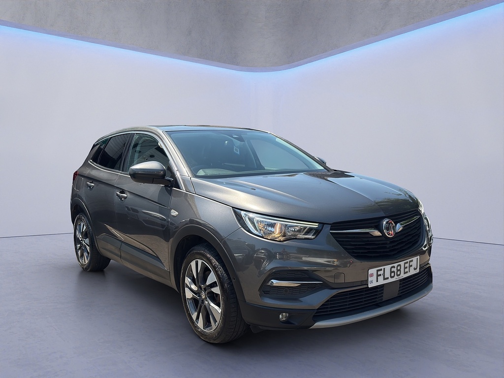 Vauxhall Grandland X Turbo D Blueinjection Sport Nav FL68EFJ Grey #3