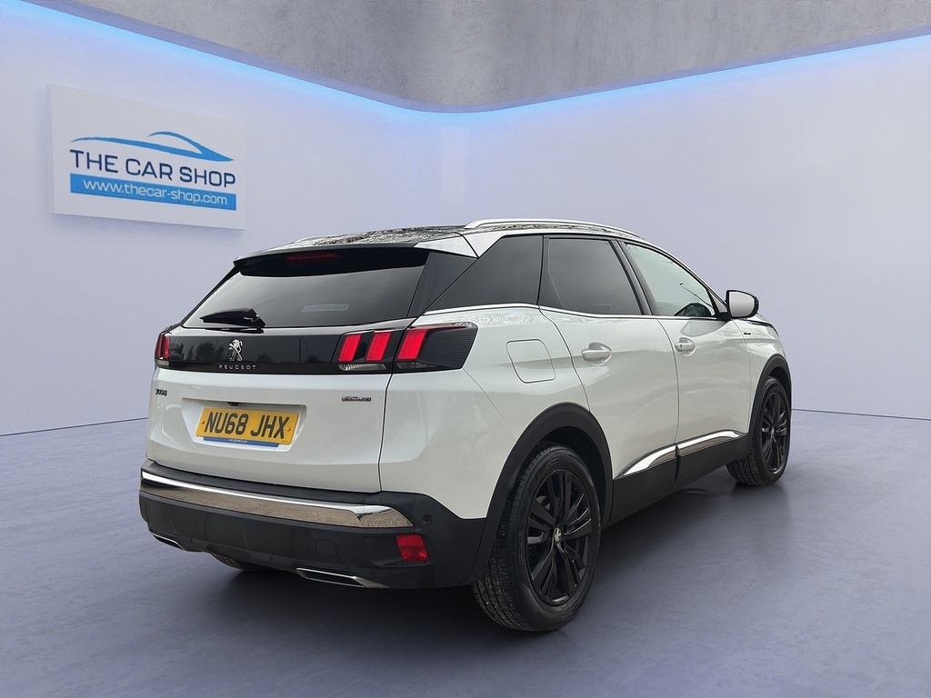 Peugeot 3008 Bluehdi Gt Line White #5