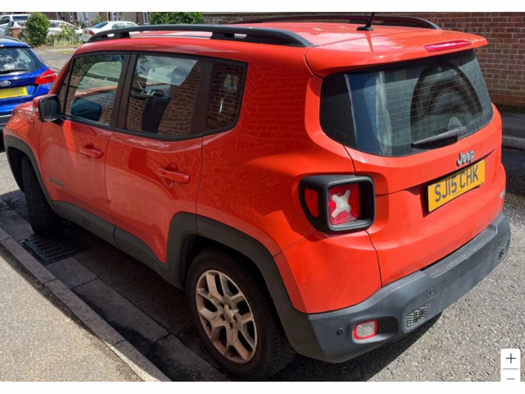 Jeep Renegade T Multiairii Longitude Orange #4