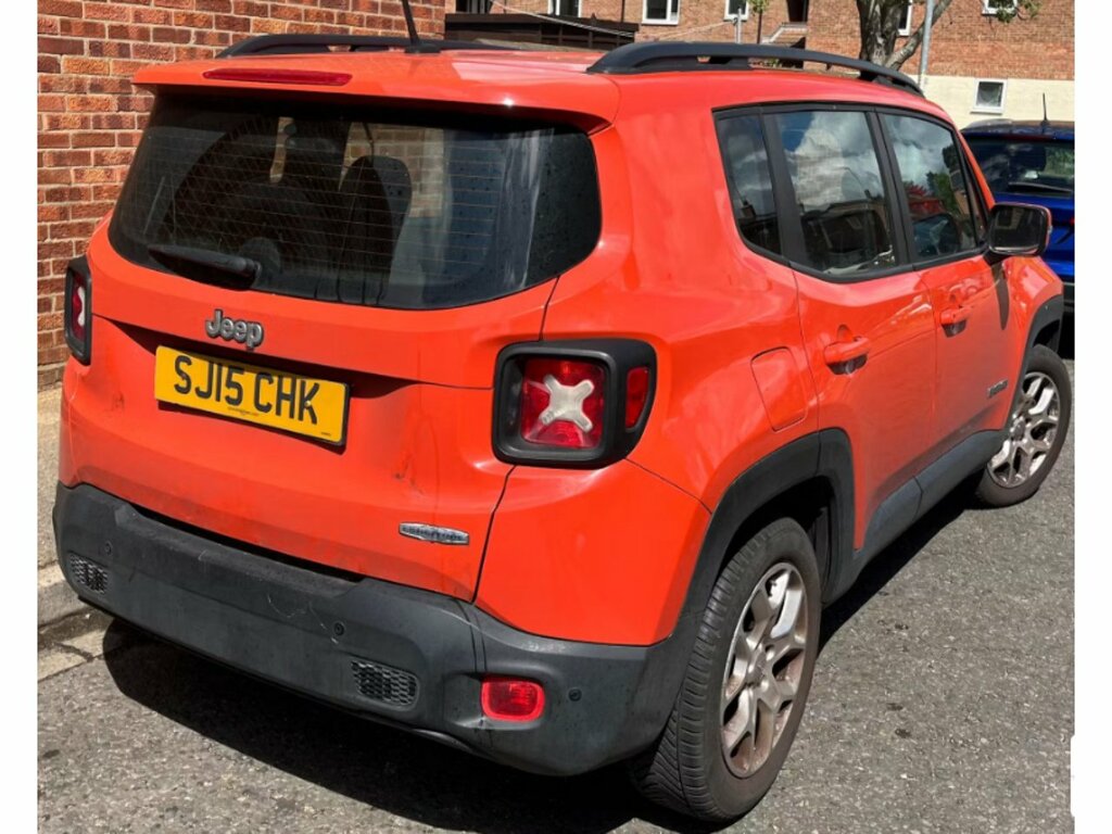 Jeep Renegade T Multiairii Longitude Orange #3