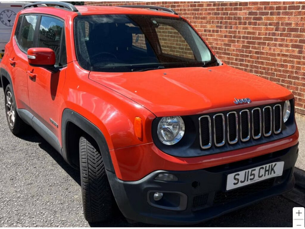 Jeep Renegade T Multiairii Longitude Orange #2