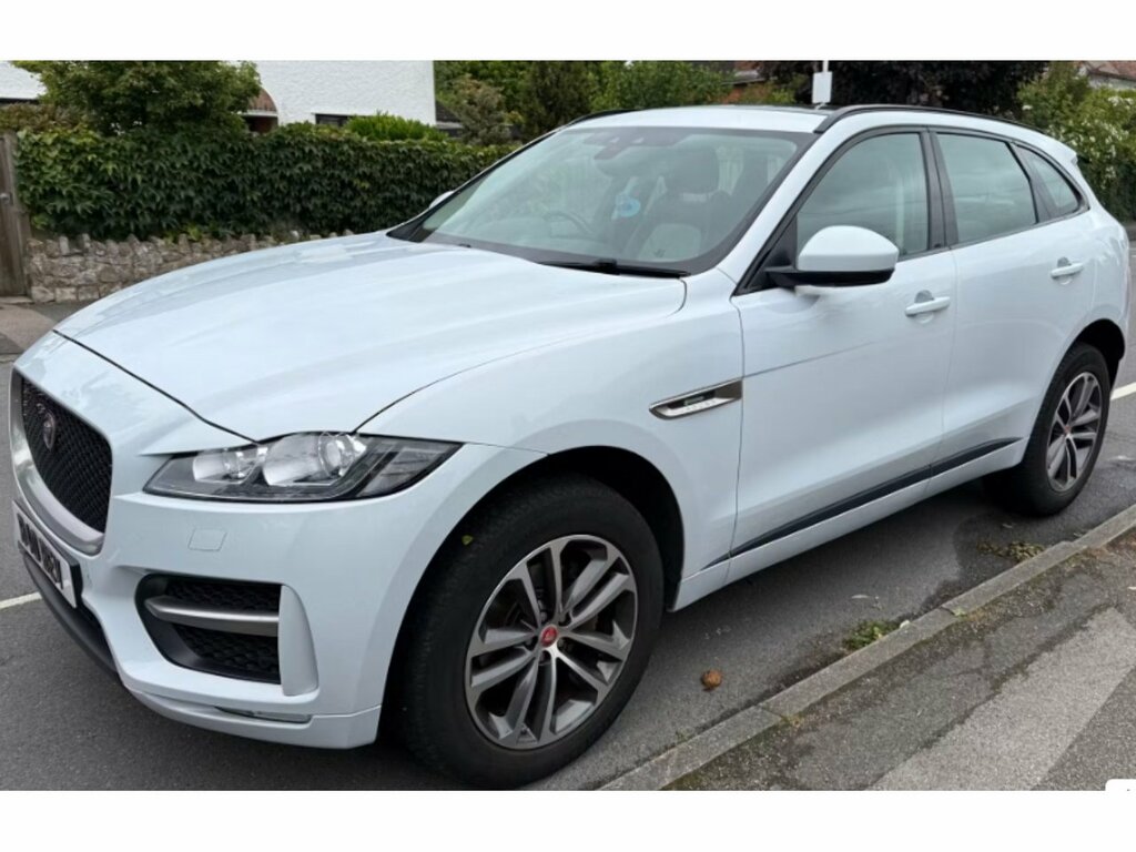 Jaguar F-Pace Jaguar 3.0D V6 S Awd Estate Red #1