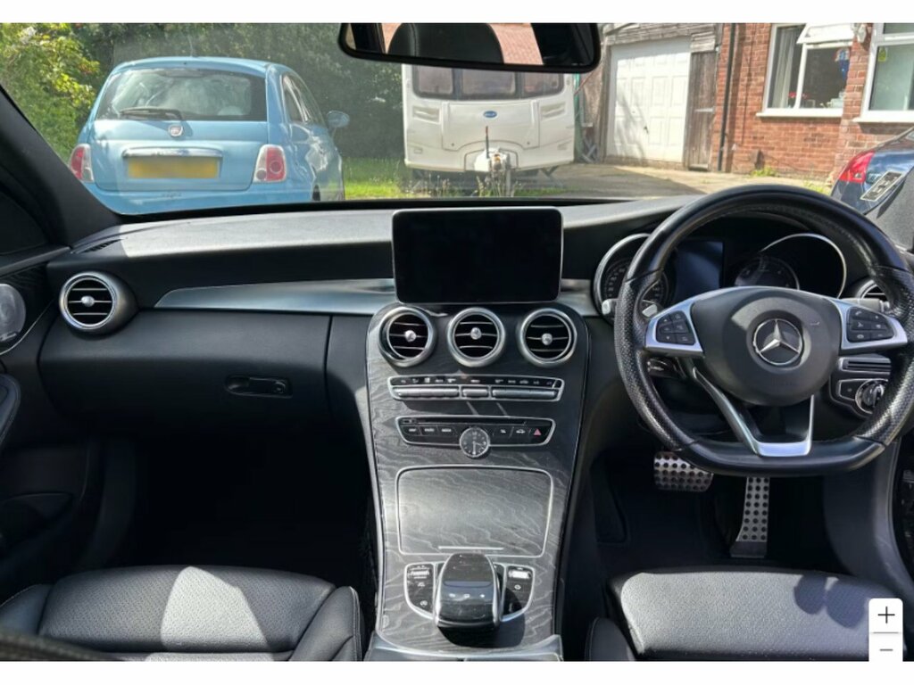 Mercedes-Benz C Class C220d Amg Line WF16PVX Black #6