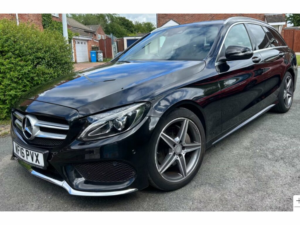 Mercedes-Benz C Class C220d Amg Line WF16PVX Black