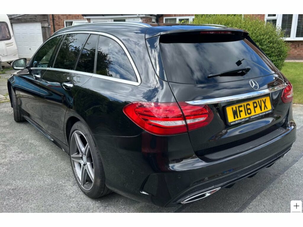 Mercedes-Benz C Class C220d Amg Line WF16PVX Black #4