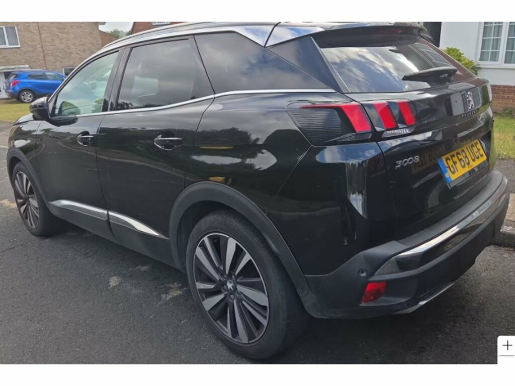 Peugeot 3008 Bluehdi Gt Line Premium Black #4