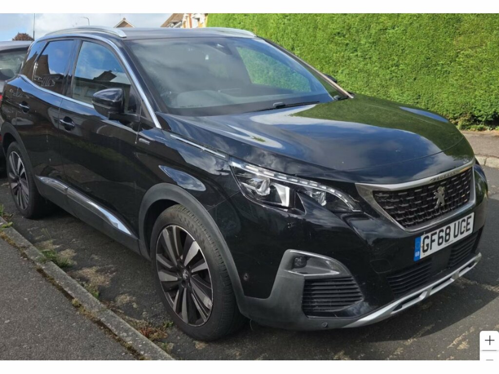 Peugeot 3008 Bluehdi Gt Line Premium Black #2