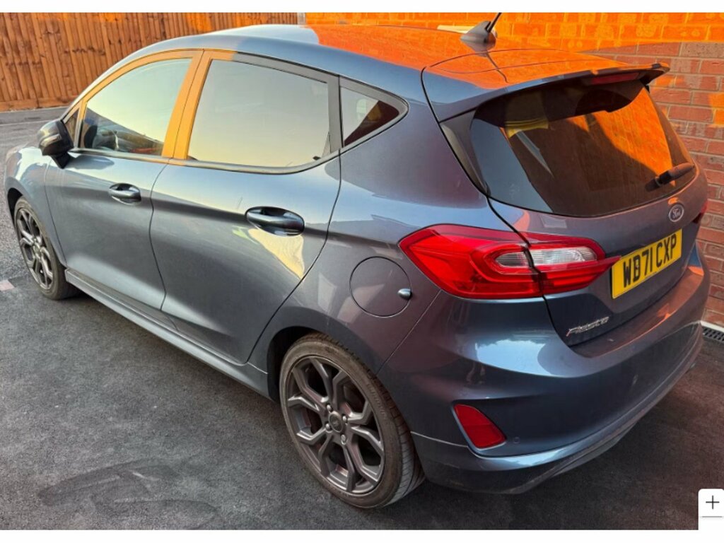 Ford Fiesta T Ecoboost St-line Edition WD71CXP Blue #4