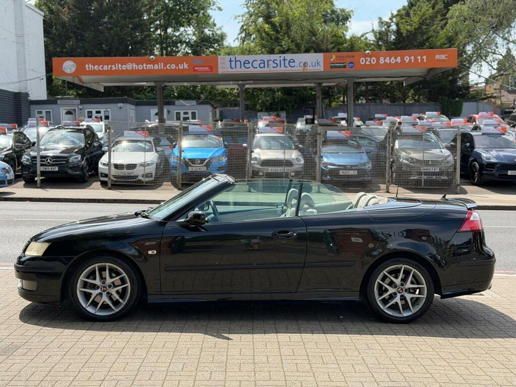 Saab 9-3 Convertible 2.0T Aero 200555 Black #3
