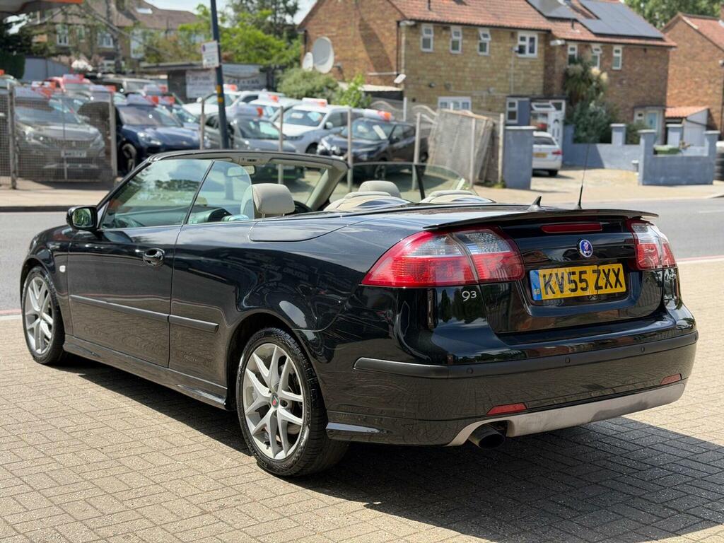 Saab 9-3 Convertible 2.0T Aero 200555 Black #2