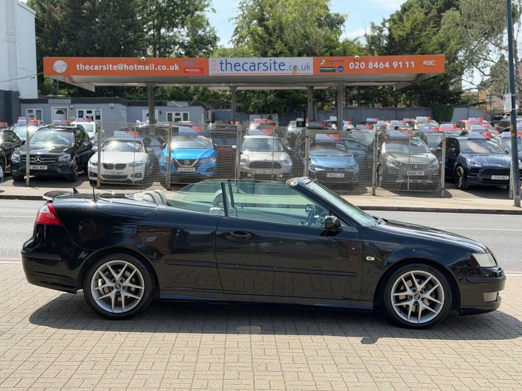 Saab 9-3 Convertible 2.0T Aero 200555 Black #6