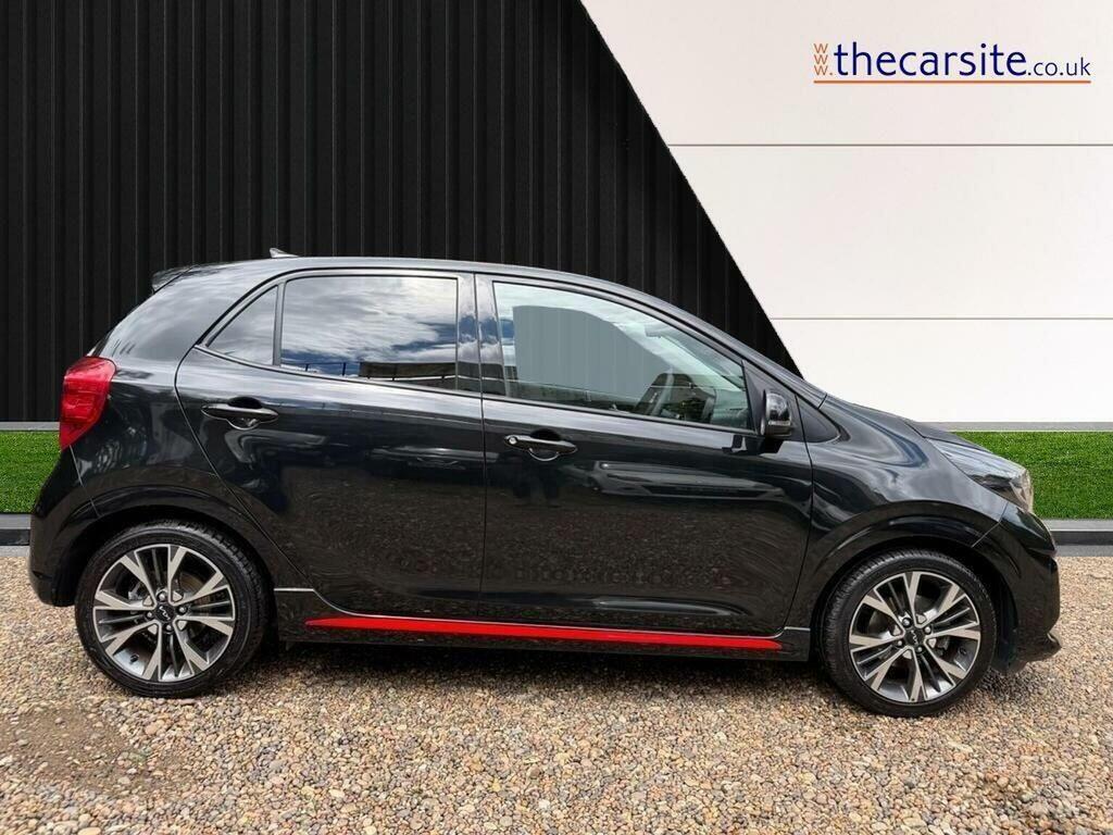 Kia Picanto Hatchback 1.0 Dpi Gt-line Amt Euro 6 Ss 20 FX23ZCY Black #6