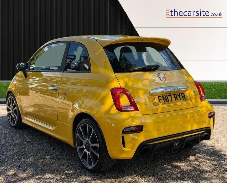 Abarth 595 Hatchback 1.4 T-jet Turismo Euro 6 2017 FN17RYR Yellow #4