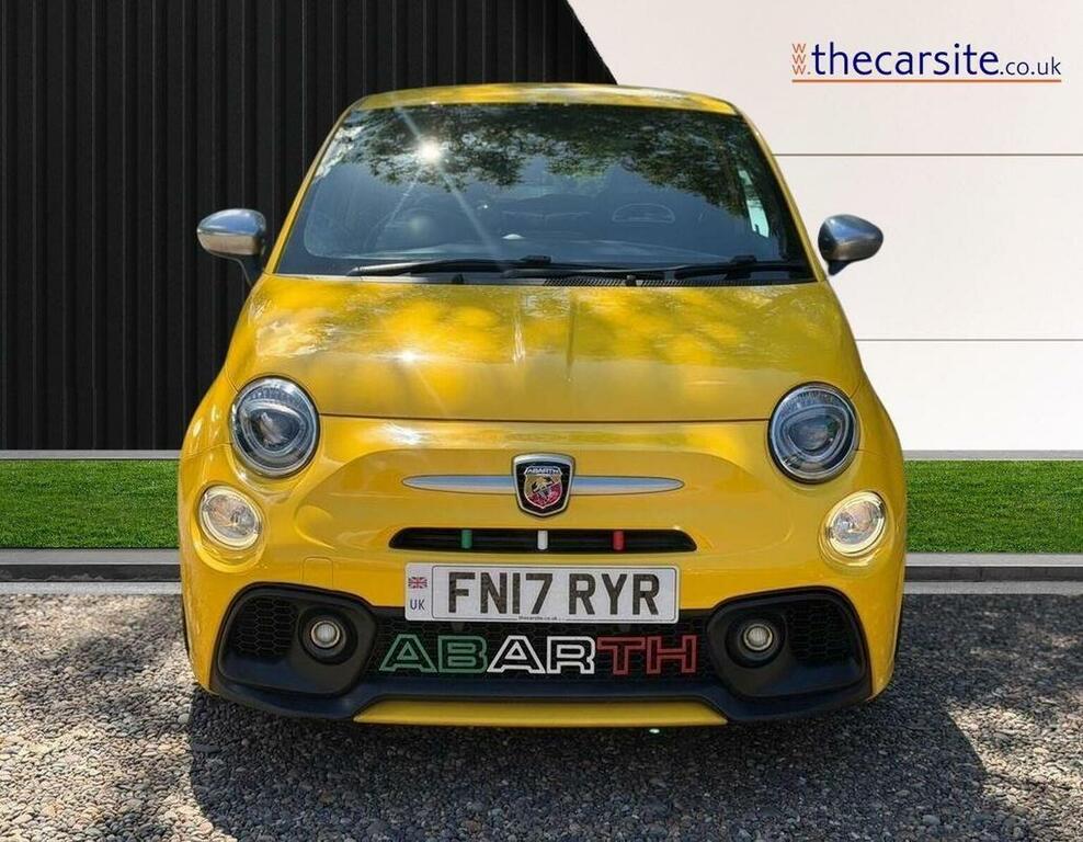 Abarth 595 Hatchback 1.4 T-jet Turismo Euro 6 2017 FN17RYR Yellow #2
