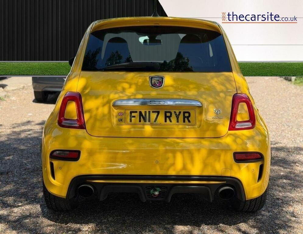 Abarth 595 Hatchback 1.4 T-jet Turismo Euro 6 2017 FN17RYR Yellow #6