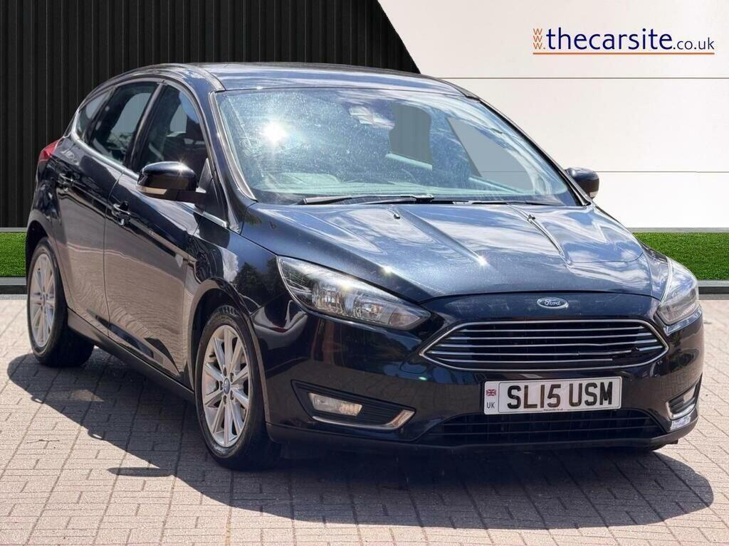 Ford Focus Hatchback 1.6 Tdci Titanium Euro 5 Ss 2015 SL15USM Black
