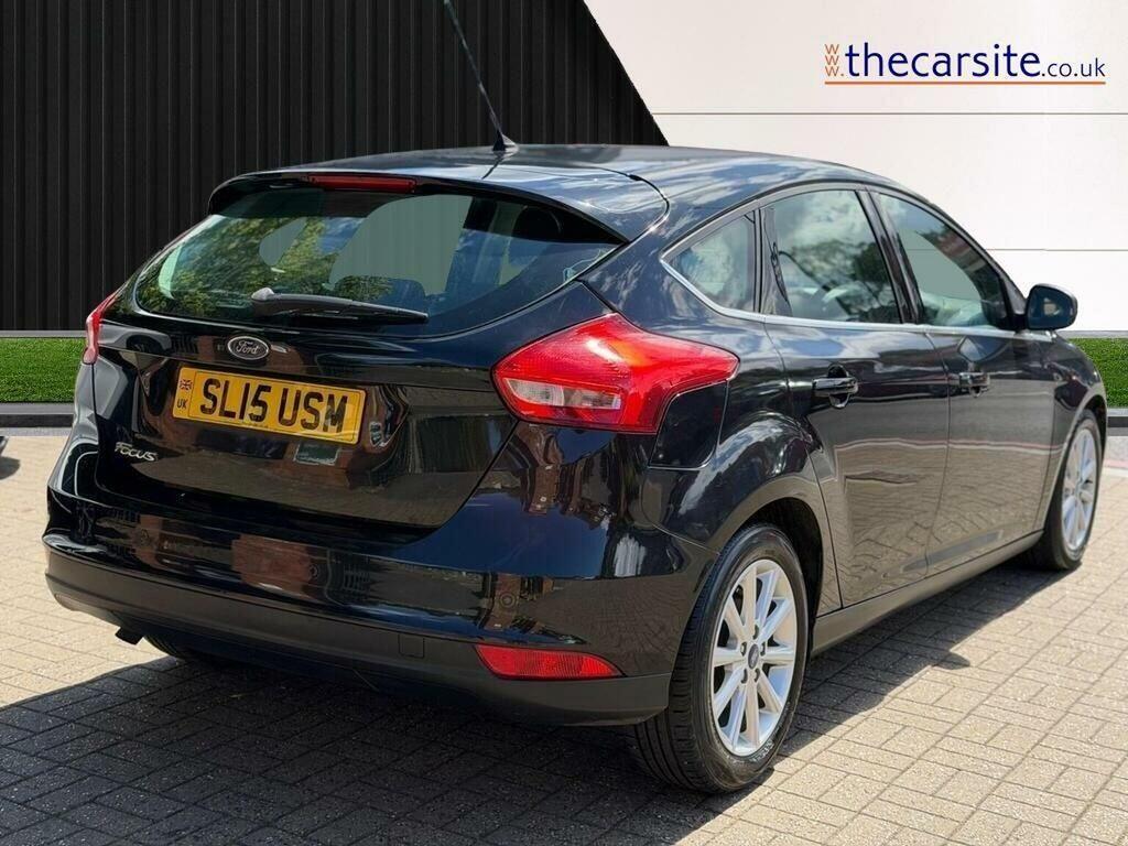 Ford Focus Hatchback 1.6 Tdci Titanium Euro 5 Ss 2015 SL15USM Black #6