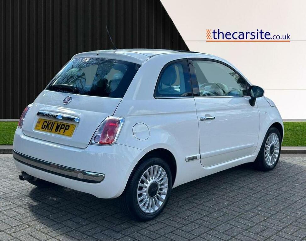 Fiat 500 1.2 Lounge Euro 5 Ss White #6