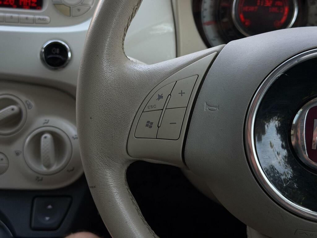 Fiat 500 Lounge U52433 Ulez White #15