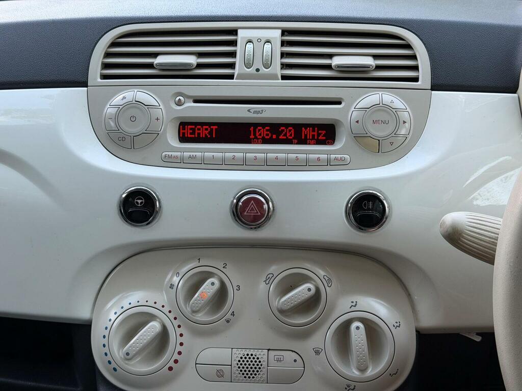 Fiat 500 Lounge U52433 Ulez White #28