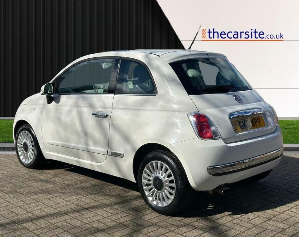 Fiat 500 1.2 Lounge Euro 5 Ss White #2