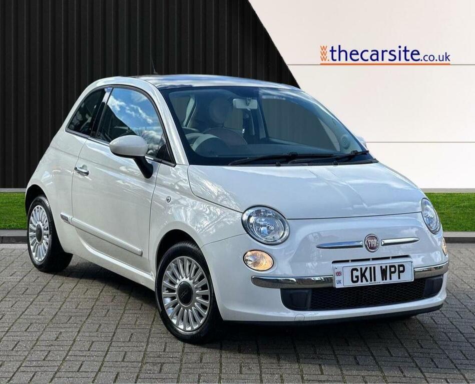 Fiat 500 1.2 Lounge Euro 5 Ss White