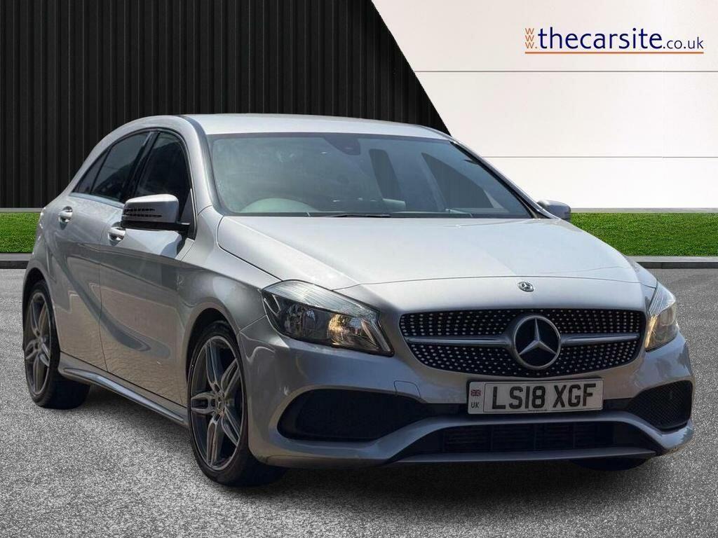 Mercedes-Benz A Class Hatchback 1.6 A160 Amg Line 7G-dct Euro 6 Ss Silver