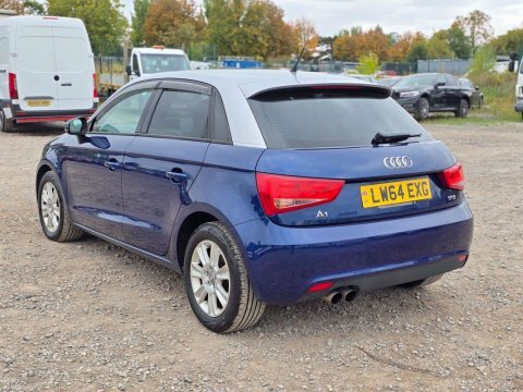 Audi A1 1.4 Tfsi Sport LW64EXG Blue #4