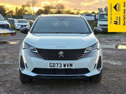 Peugeot 3008 1.2 Hybrid Gt GD73WVM White #2